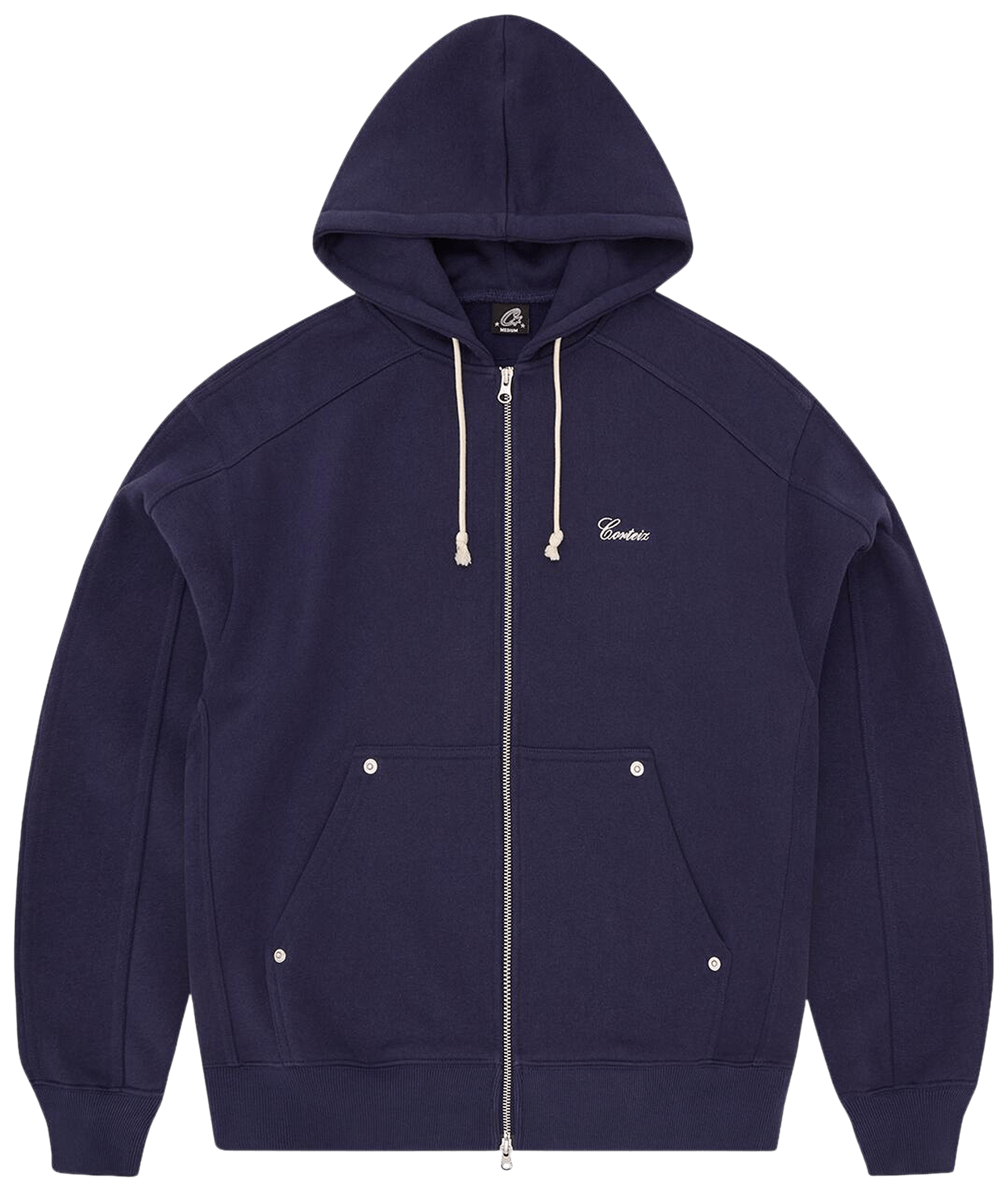 Corteiz Ardwear Work Zip Hoodie Navy