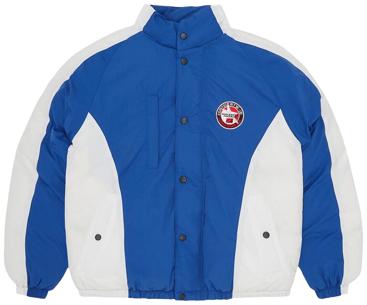 Corteiz Avalanche Bolo Down Jacket Blue