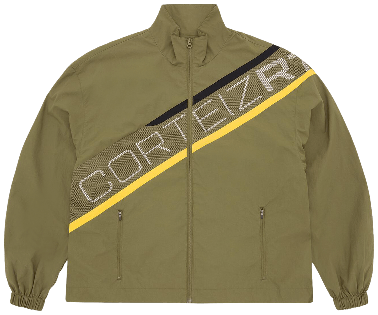 Corteiz Bias Panel Shuku Jacket Olive