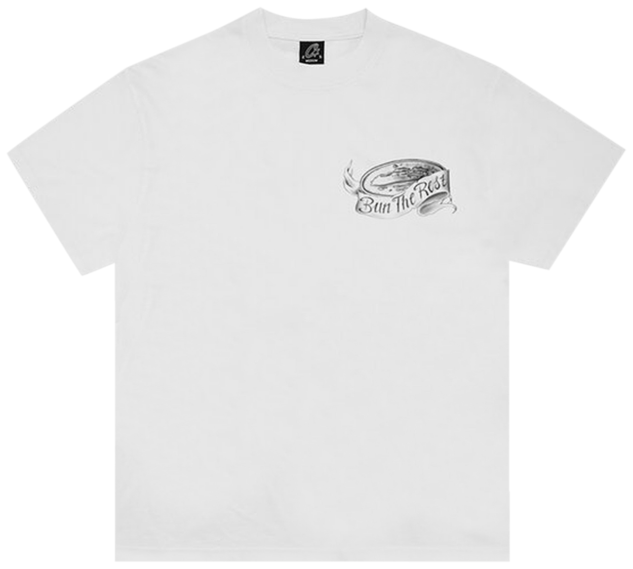 Corteiz Bun The Rest Prayer Tee White