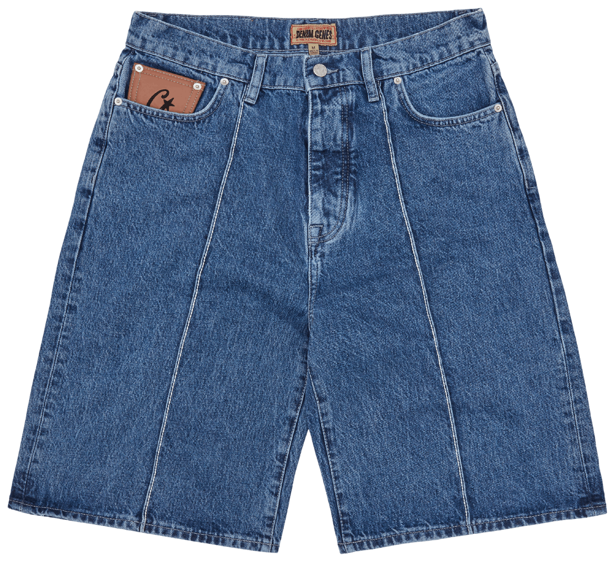 Corteiz C-Star Denim Short Midwash