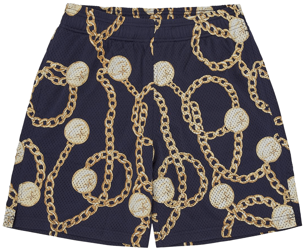 Corteiz Chains Mesh Short Navy