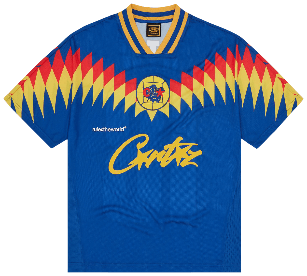 Corteiz Club RTW Football Jersey Blue