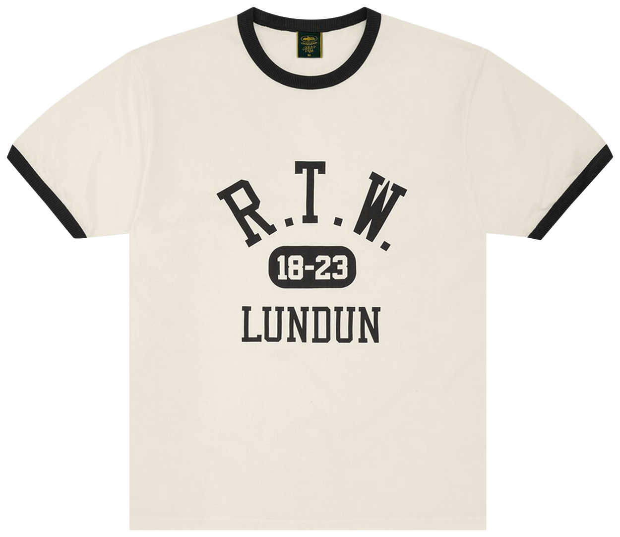 Corteiz College Ringer T-Shirt Off White