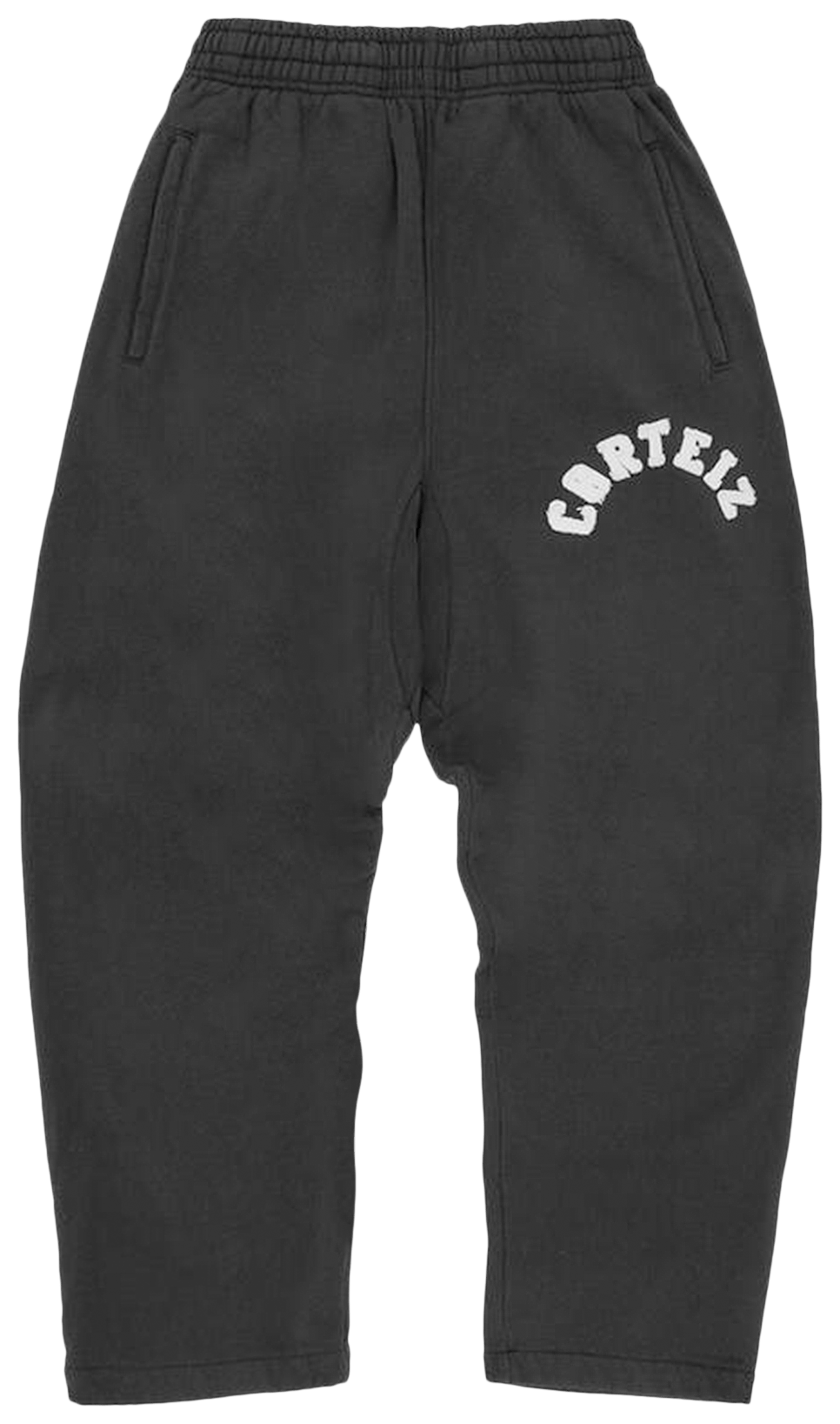 Corteiz Colly Arch Open Hem Pants Black