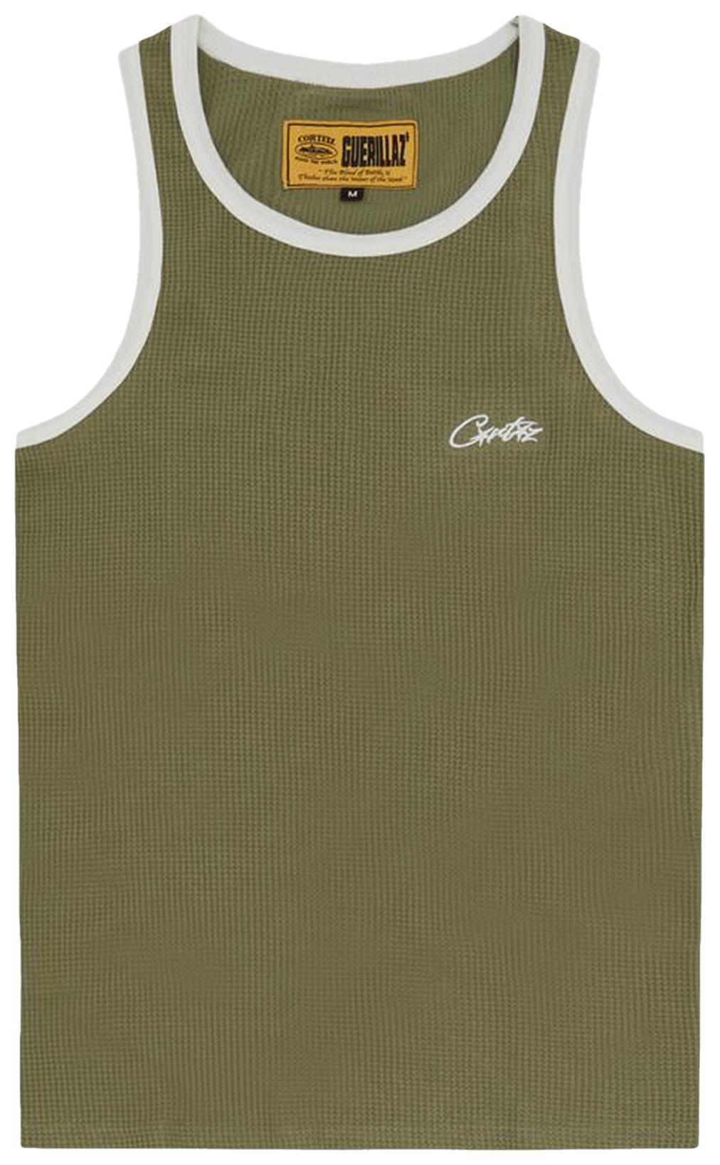 Corteiz Contrast Allstarz Tank Top Khaki