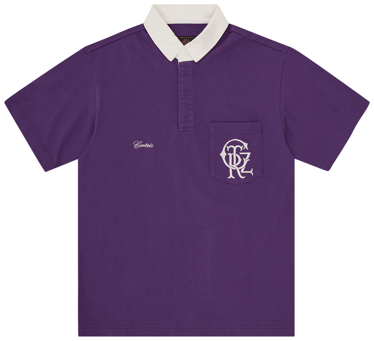 Corteiz Crest Rugby Polo Purple