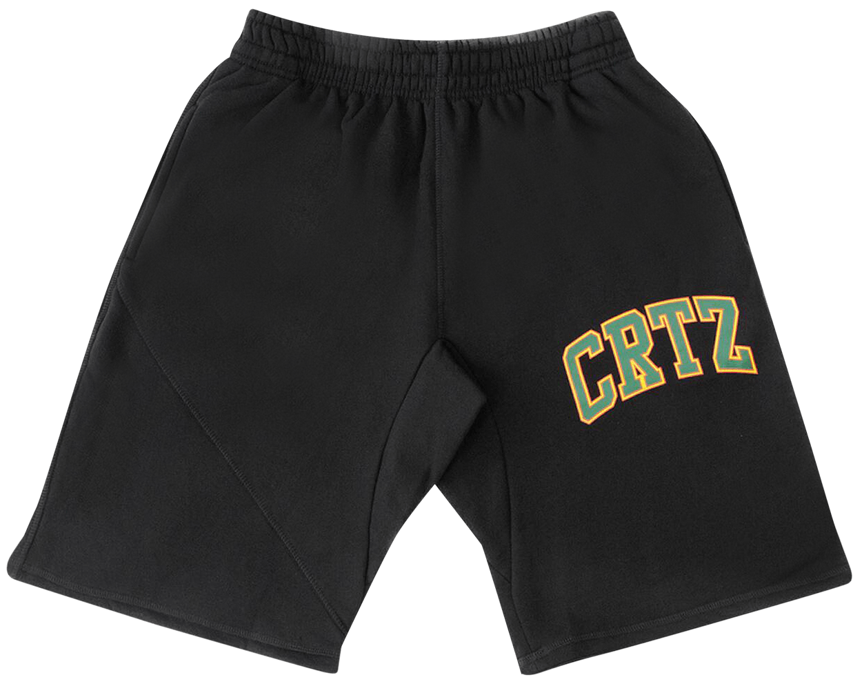 Corteiz CRTZ Dropout Shorts Black/Green