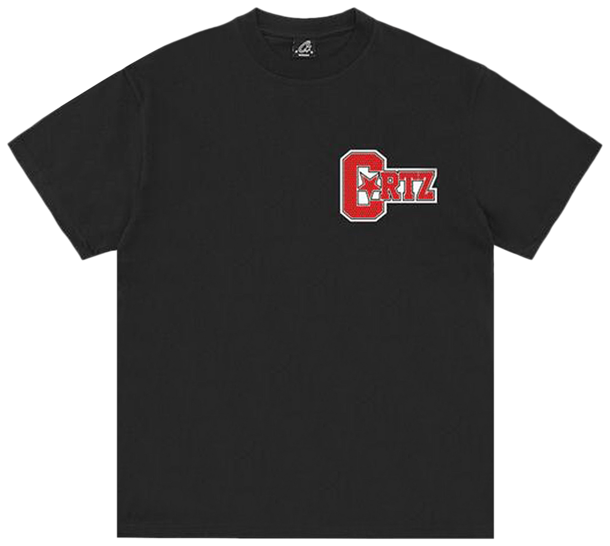 Corteiz CRTZ Star Mesh Tee New Blank Black/Red