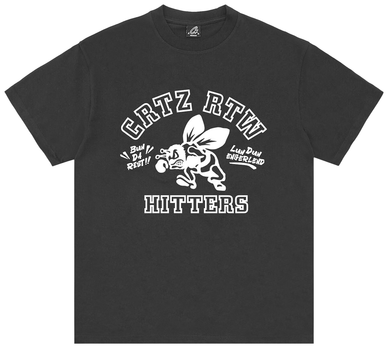 Corteiz CRTZ The Hitters Tee Black