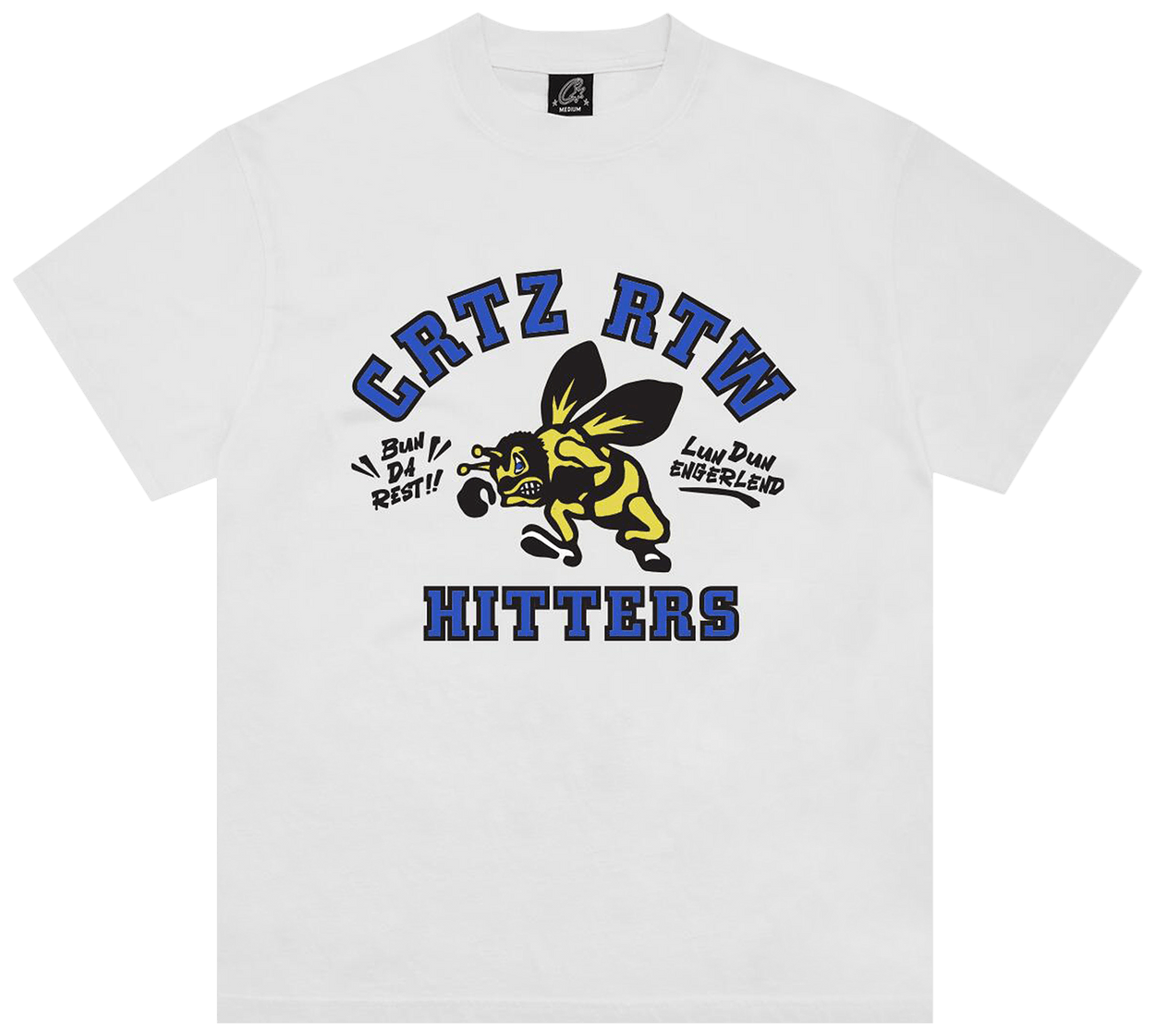 Corteiz CRTZ The Hitters Tee White