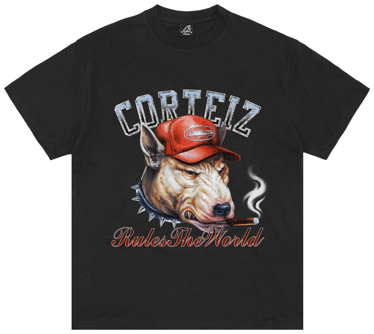 Corteiz DOG Pound Tee Black