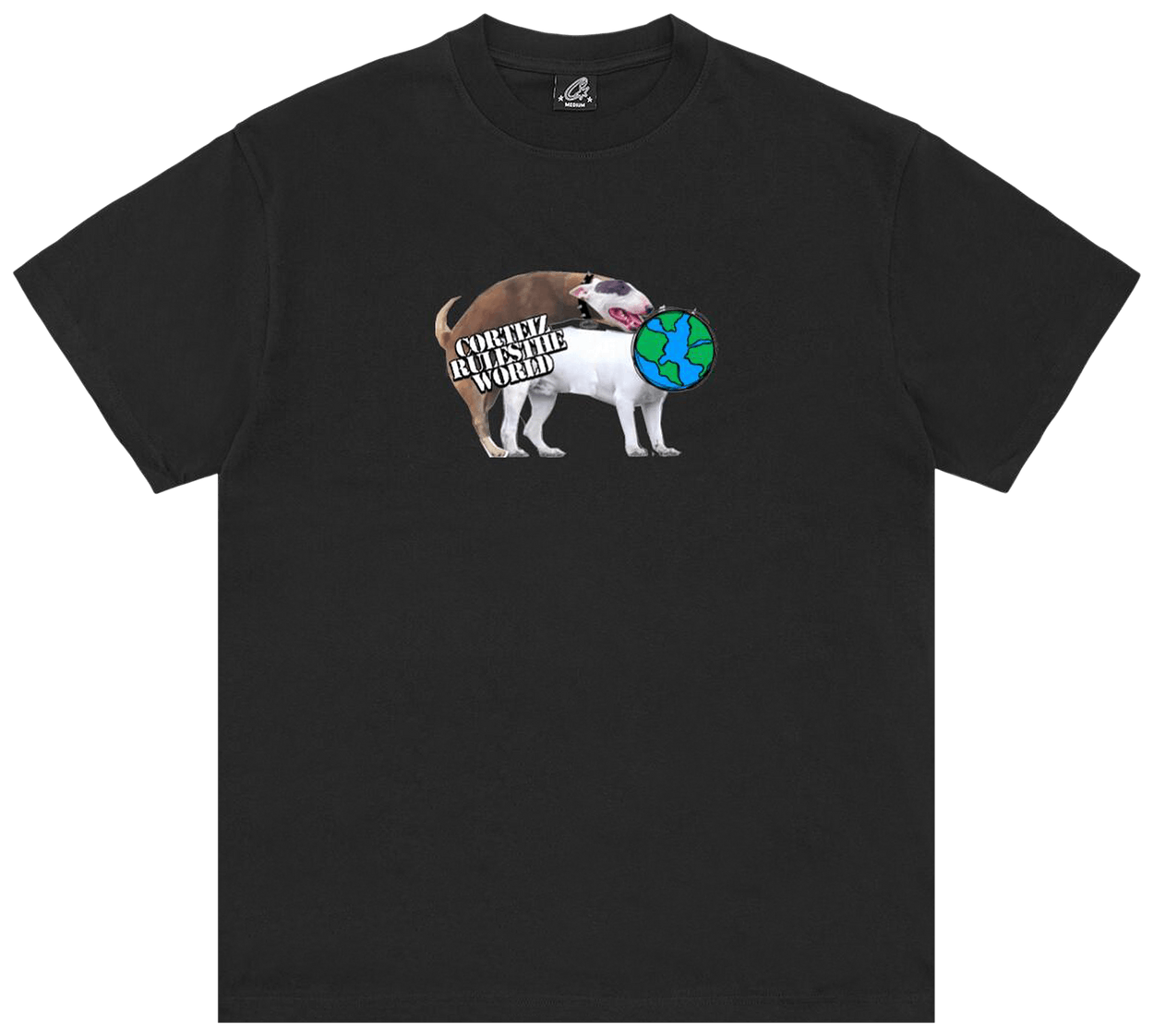 Corteiz Doggy Tee Black