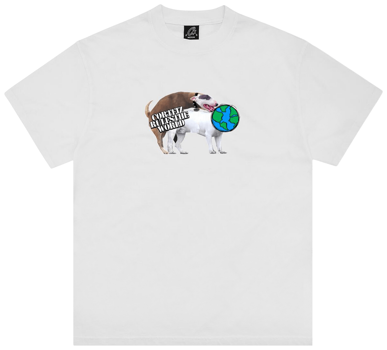 Corteiz Doggy Tee White