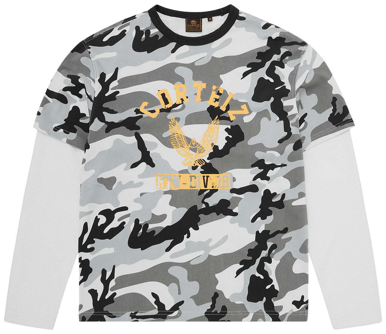 Corteiz Eagle Camo Thermal Long-Sleeve Arctic
