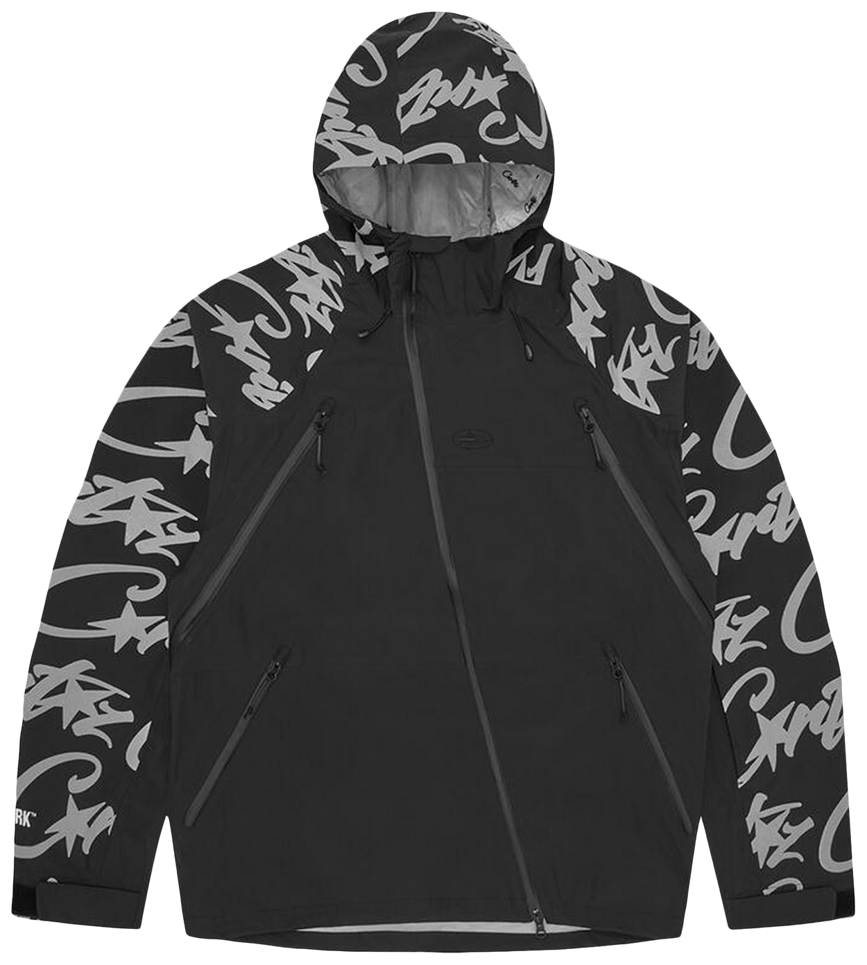 Corteiz Elitework Shell Jacket V2 Black