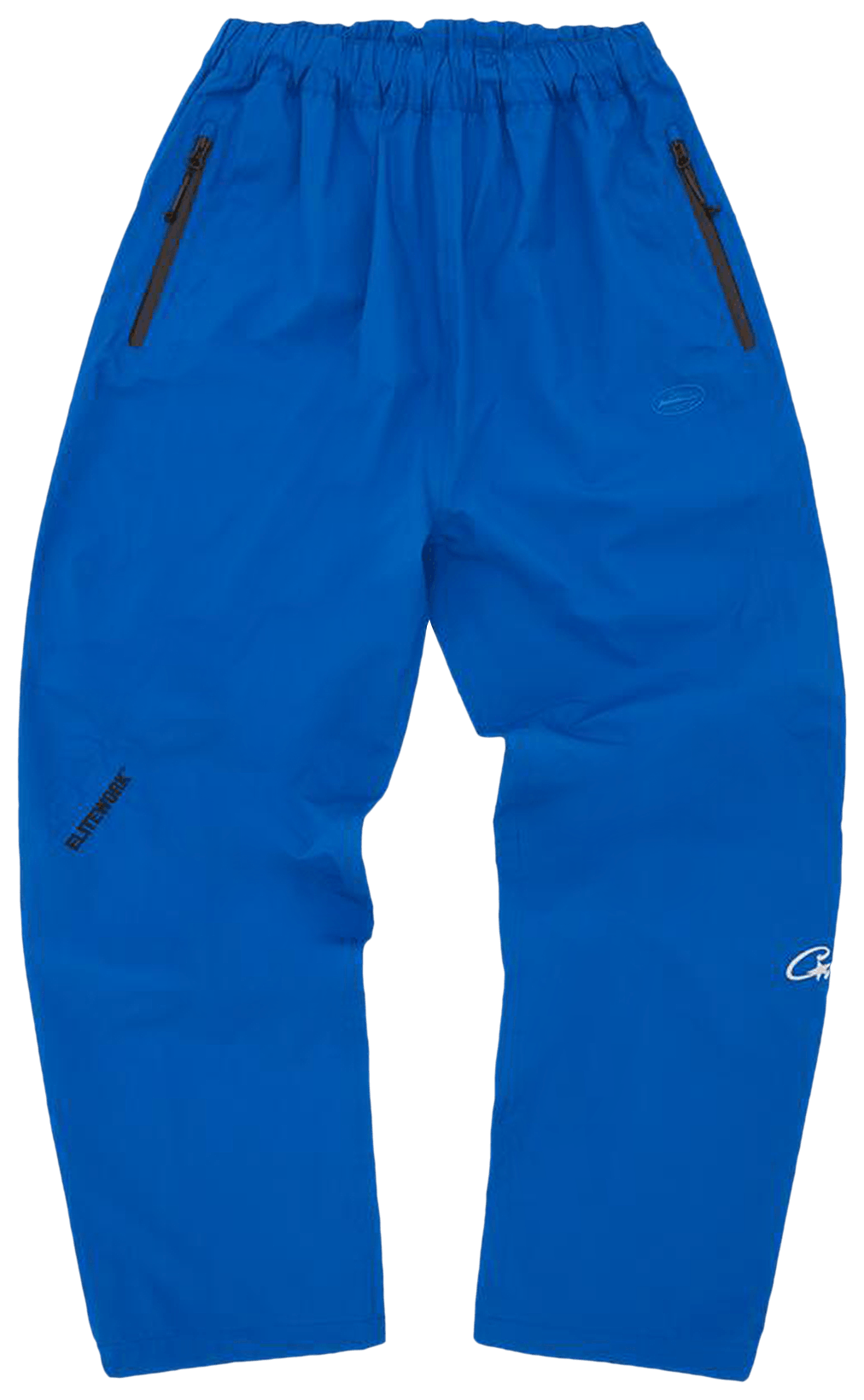 Corteiz Elitework Waterproof Shell Pant Blue