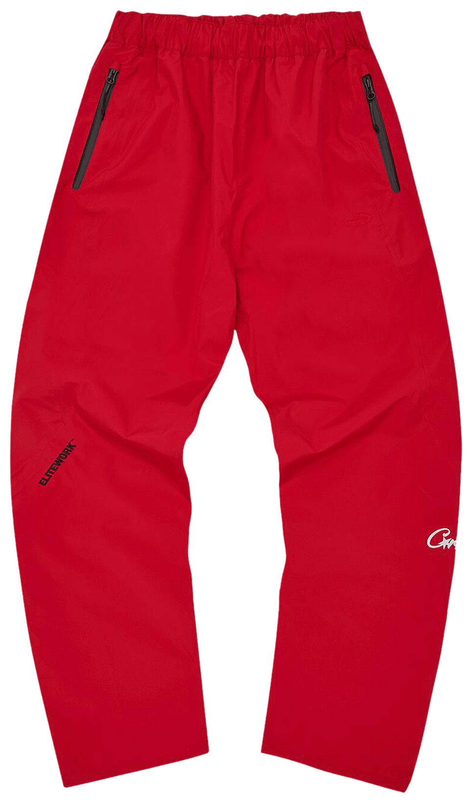 Corteiz Elitework Waterproof Shell Pant Red