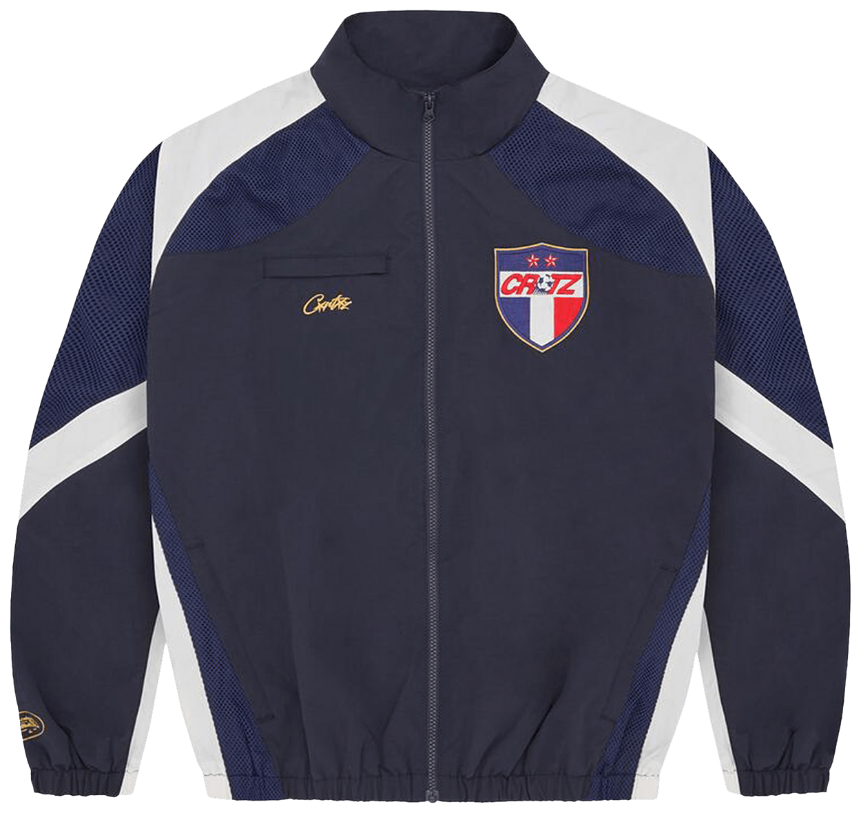 Corteiz Francais Shuku Jacket Navy/White