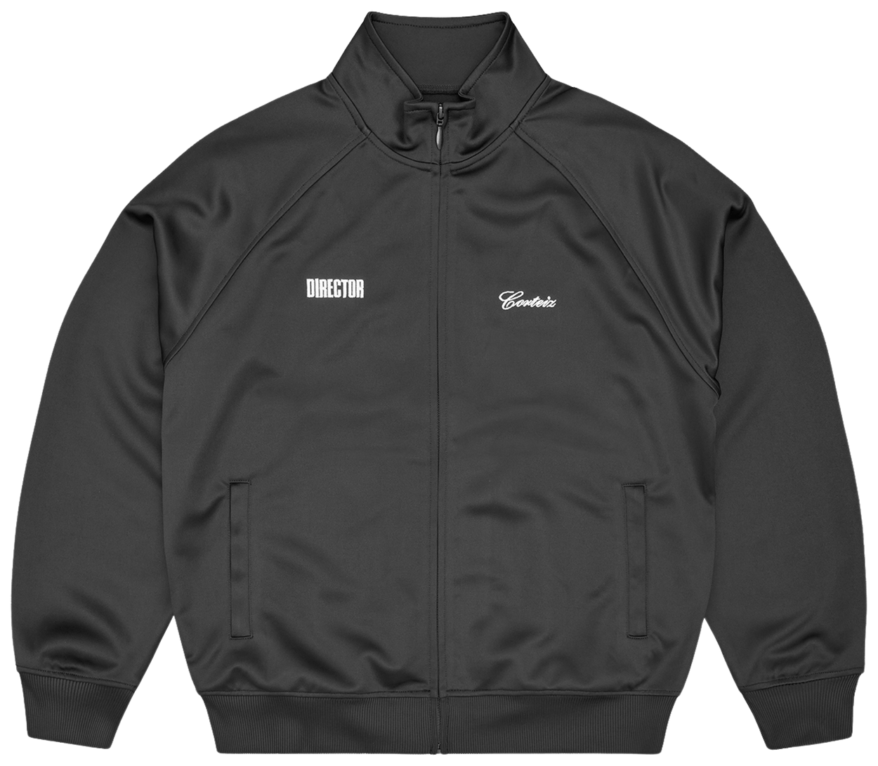 Corteiz Gabriel Moses Track Jacket Black
