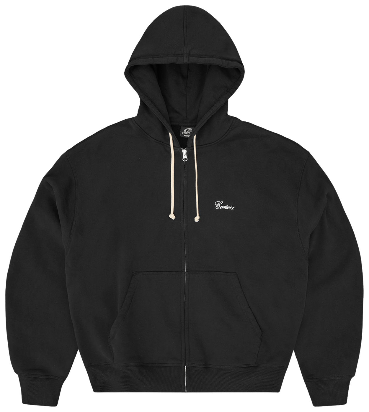 Corteiz Gabriel Moses Zip Hoodie Black