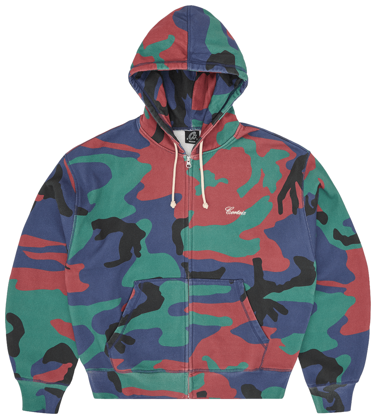 Corteiz Gabriel Moses Zip Hoodie Souf Camo