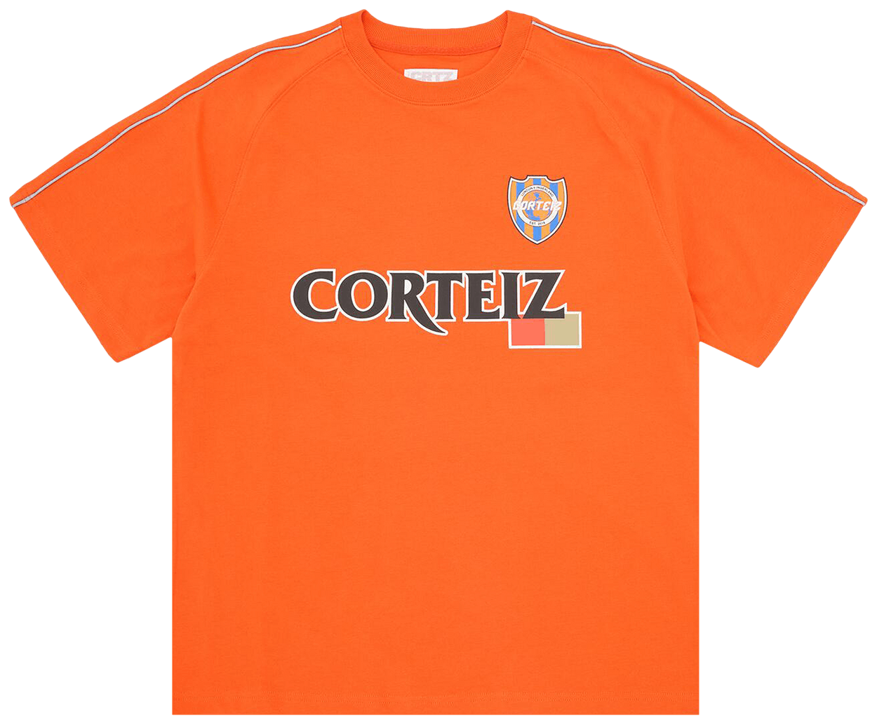 Corteiz Giapponese Cotton Jersey Orange