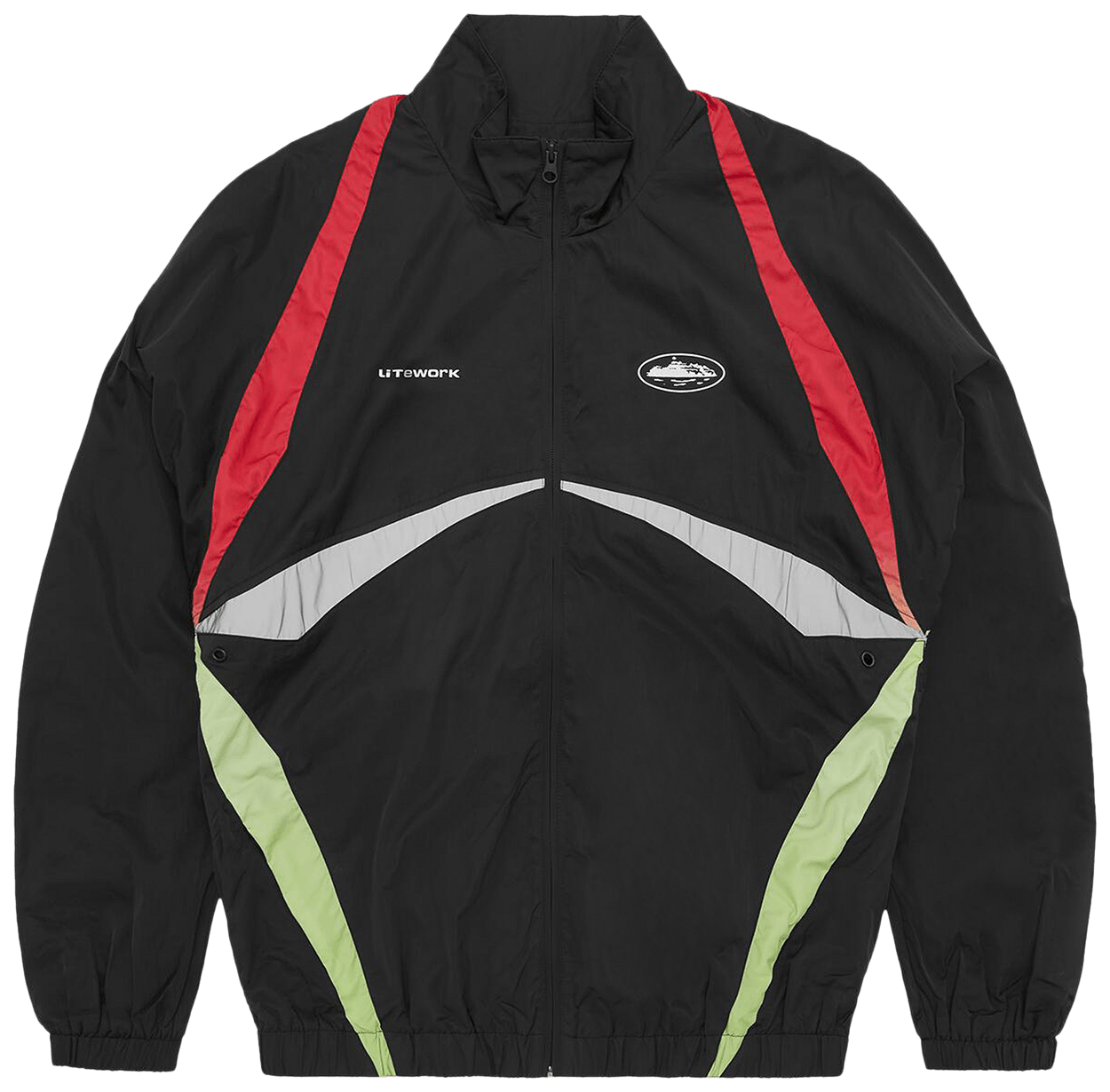 Corteiz Gradient Litework Jacket Black