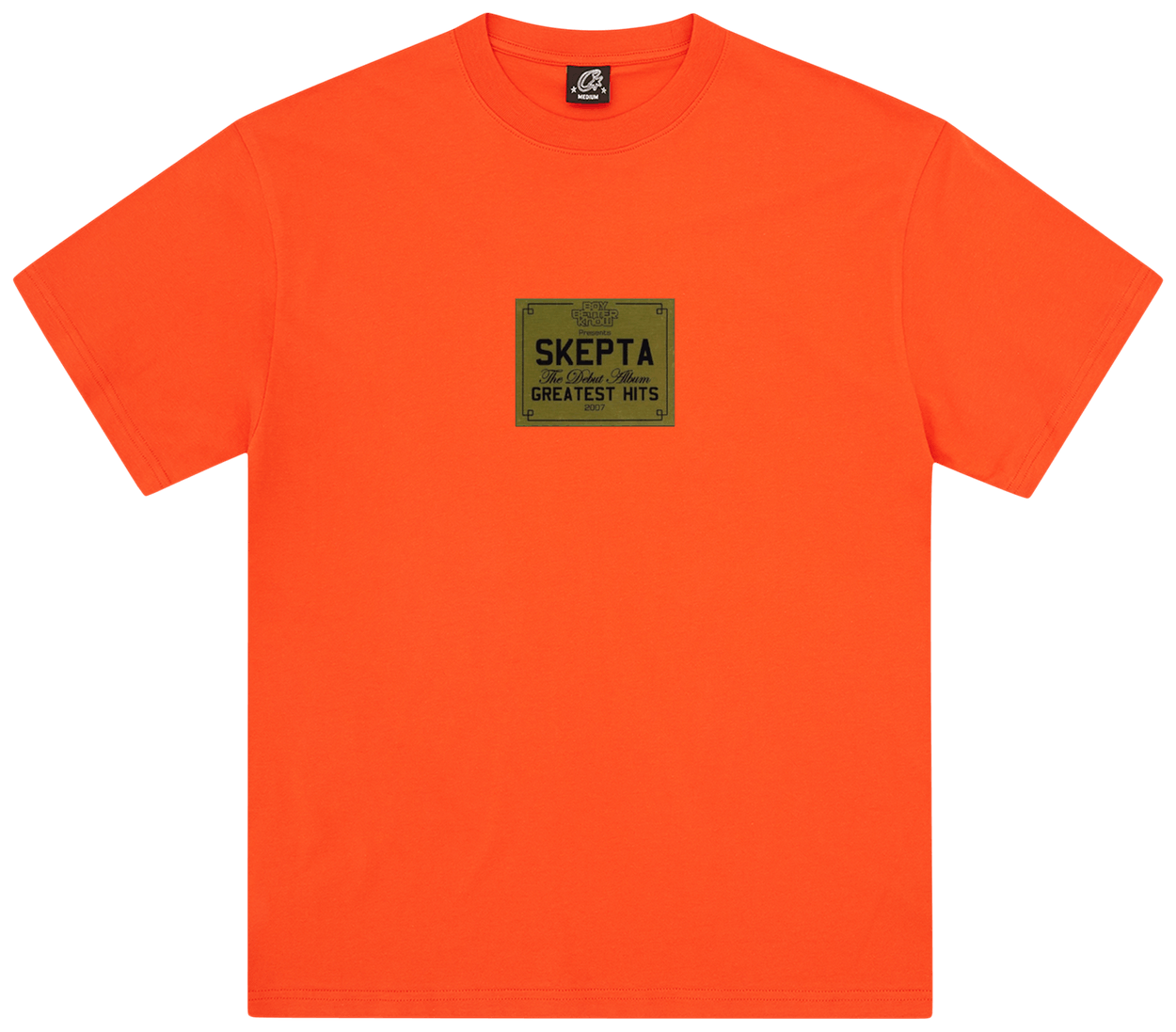 Corteiz Greatest Hits Tee Orange