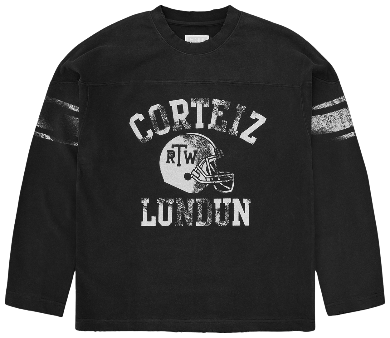 Corteiz Gridiron Long-Sleeve Black