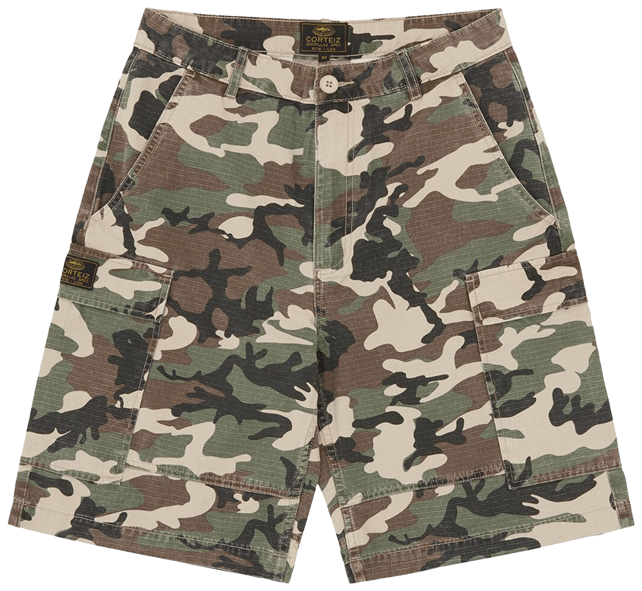 Corteiz Guerillaz Cargo Short Camo
