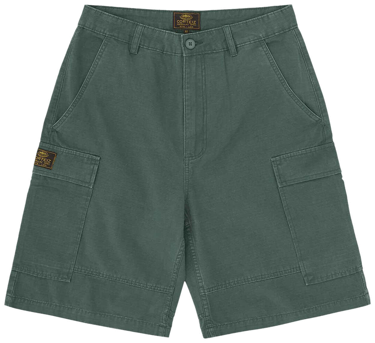 Corteiz Guerillaz Cargo Short Olive