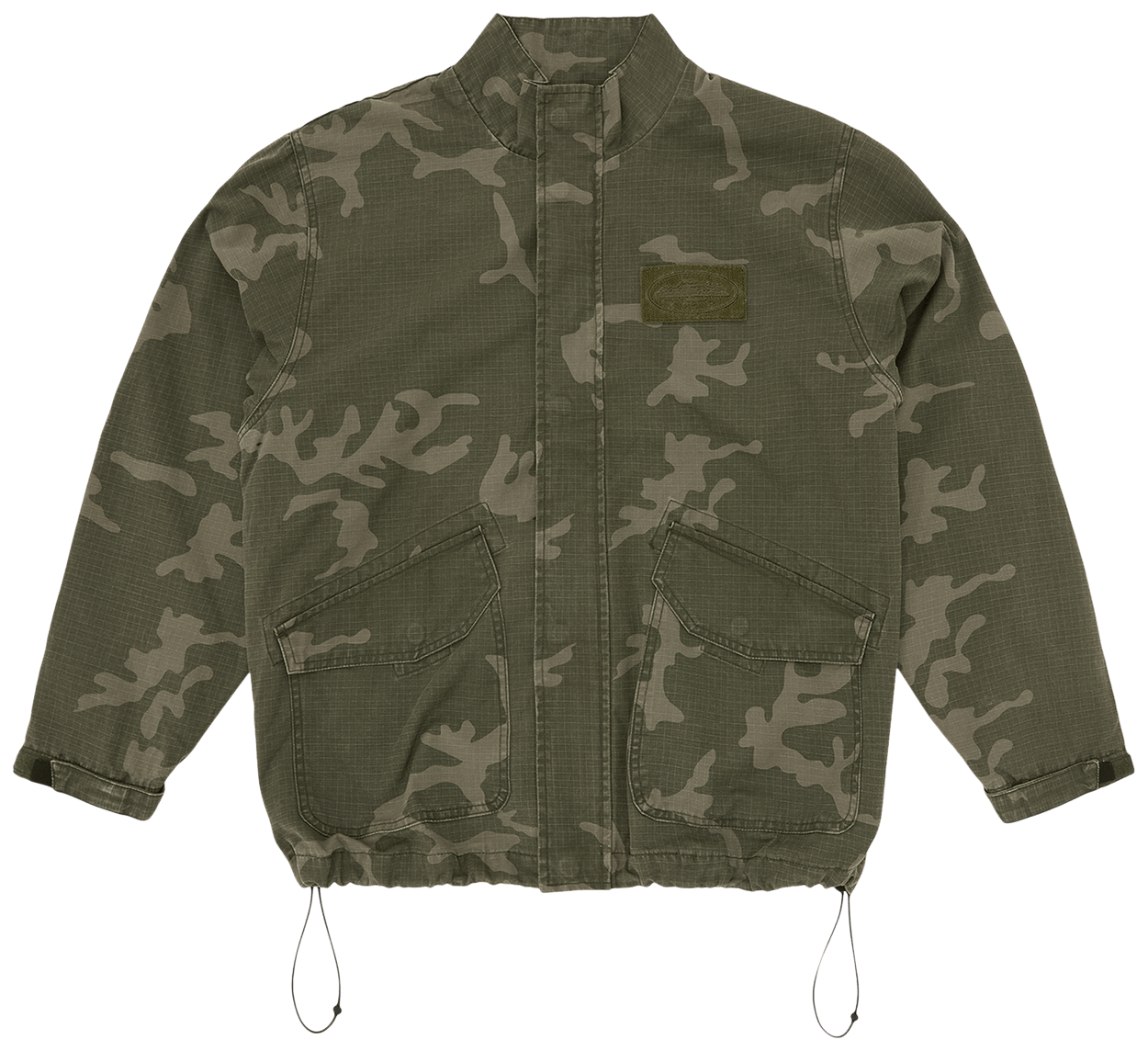 Corteiz Guerillaz Jacket Green Camo