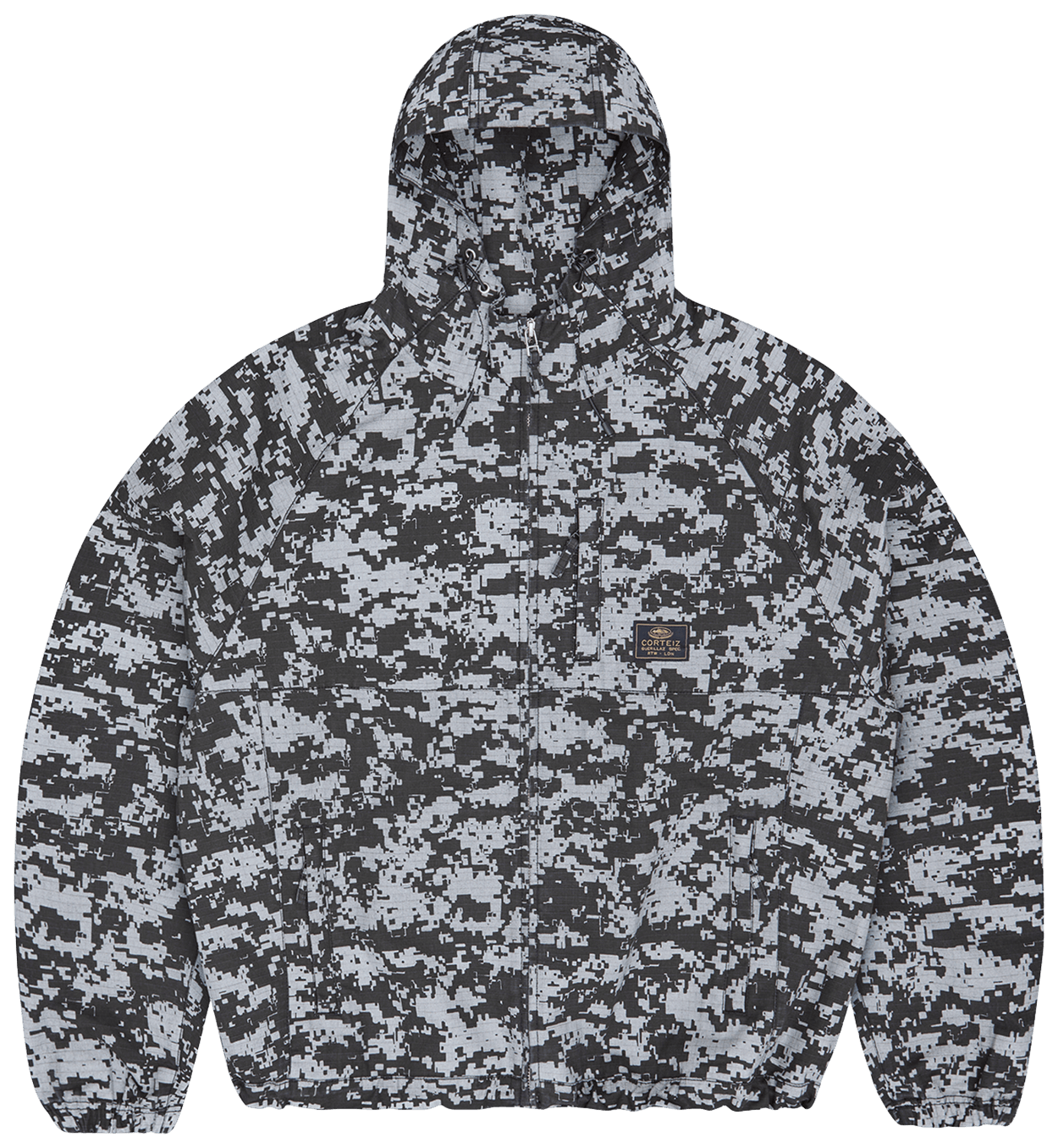 Corteiz Guerillaz Ripstop Jacket Reflective Camo