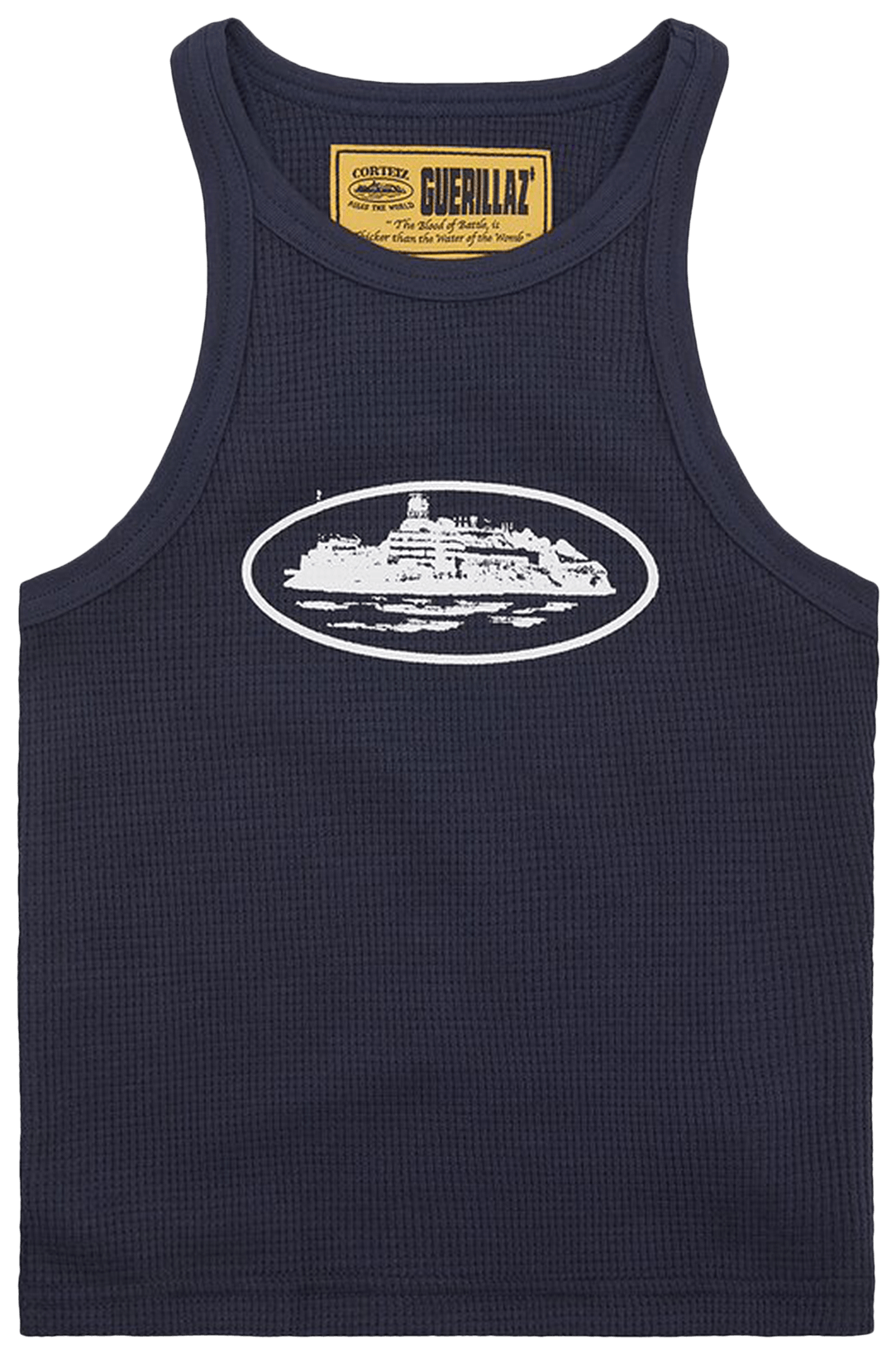 Corteiz Guerillaz Tank Top Navy/White