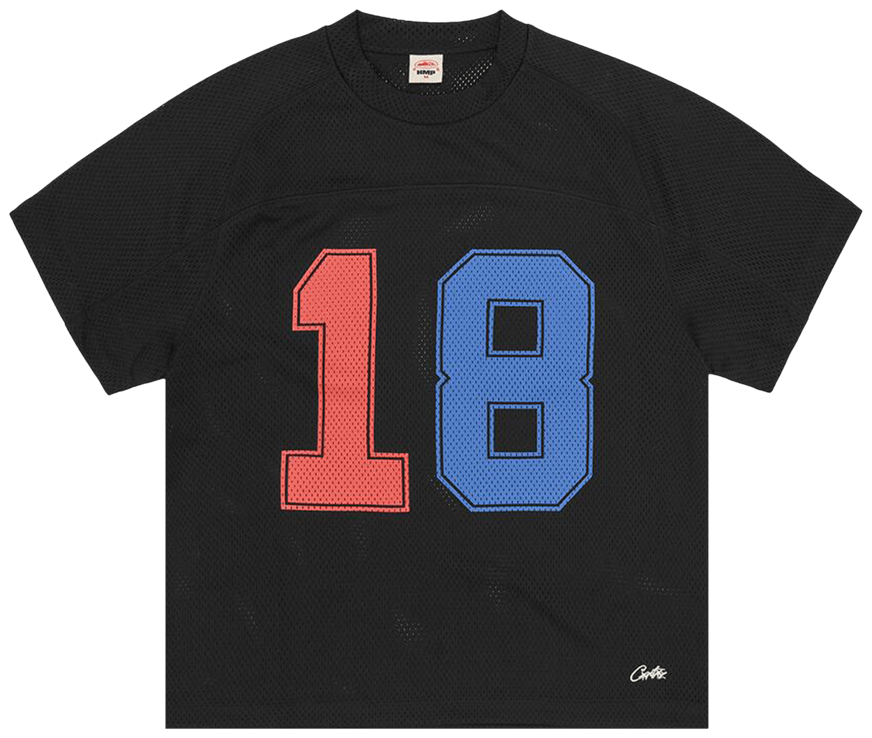 Corteiz HMP Mesh Panel Jersey Black