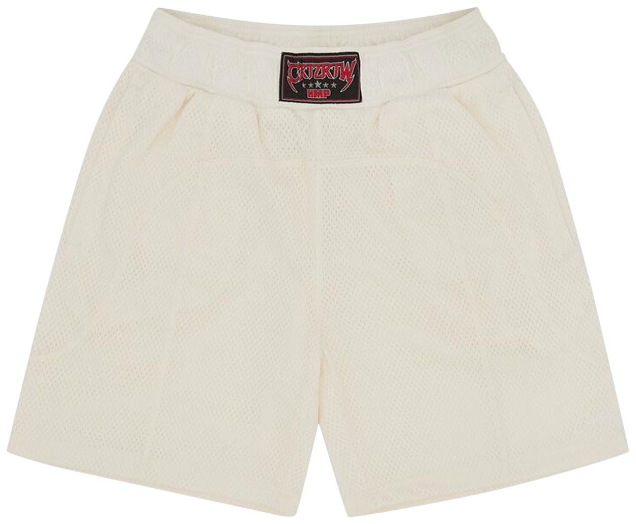 Corteiz HMP Mesh Panel Shorts Cream
