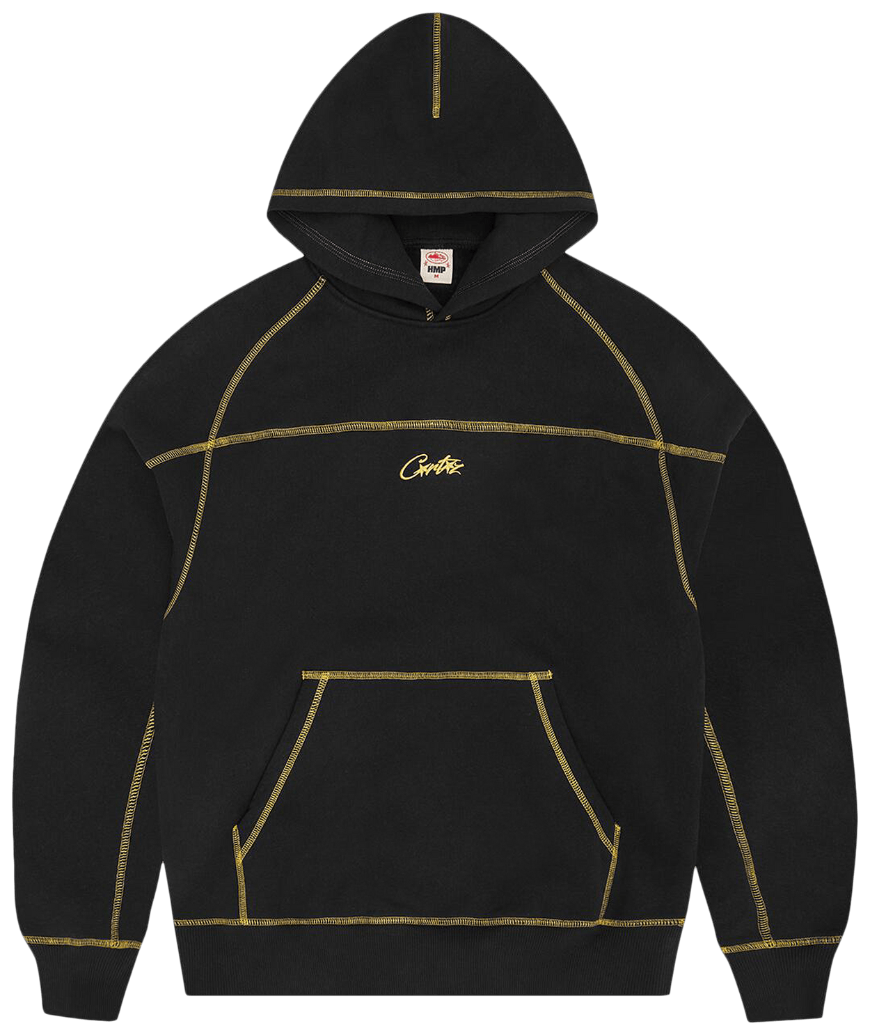Corteiz Hmp V2 Hoodie Black/Yellow
