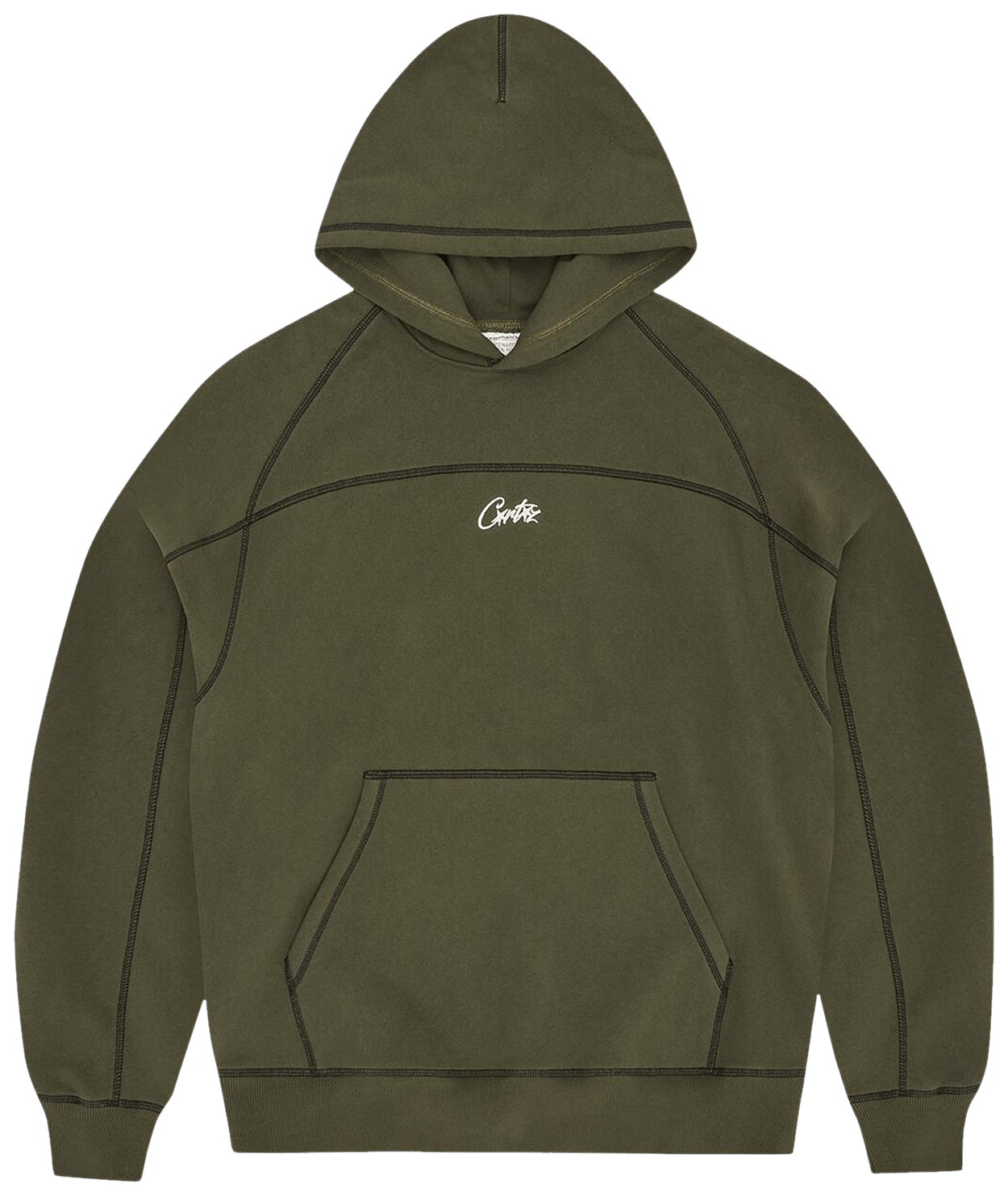 Corteiz HMP V2 Hoodie Olive/Black