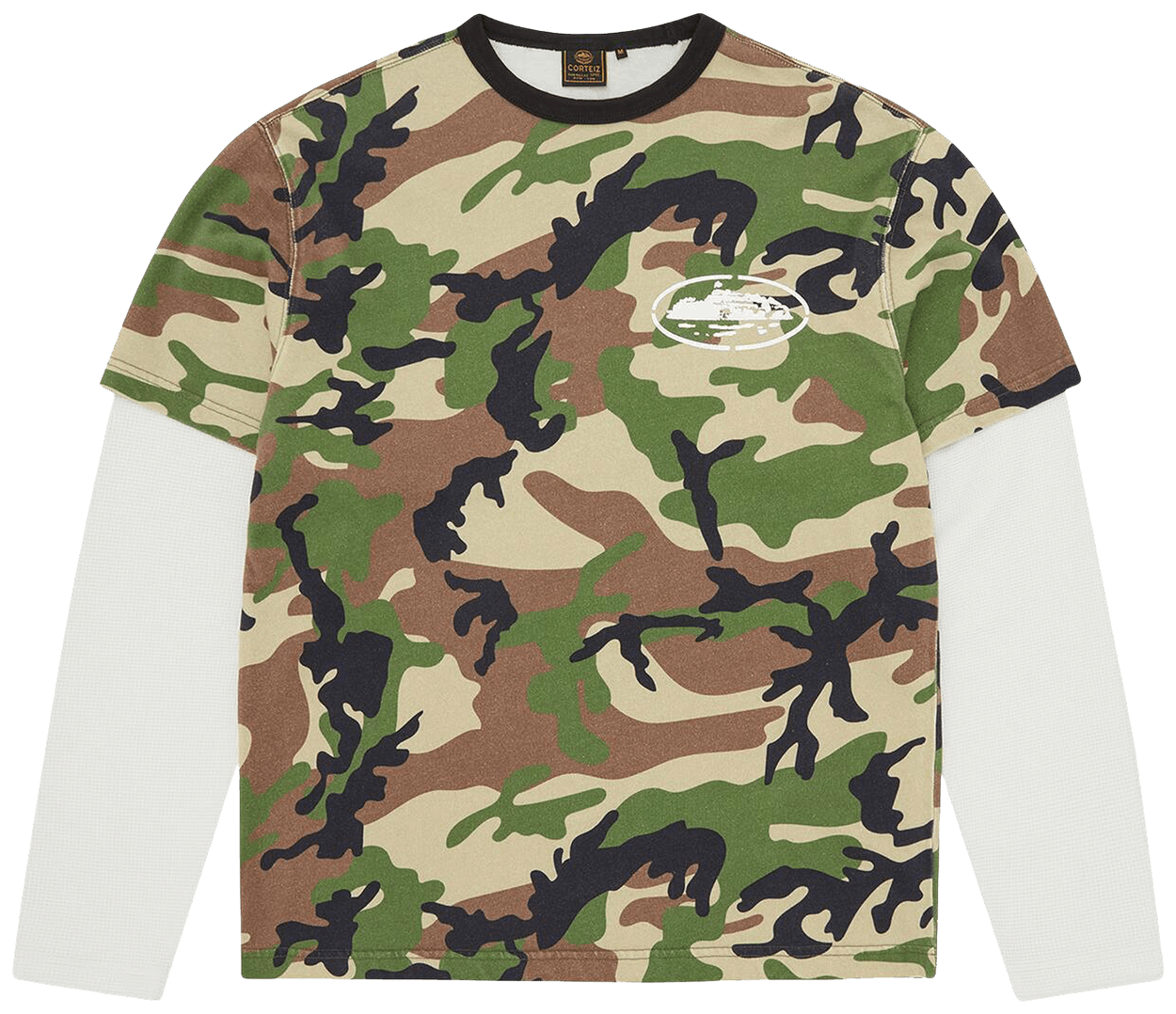 Corteiz Island Hybrid Thermal Long-Sleeve Camo