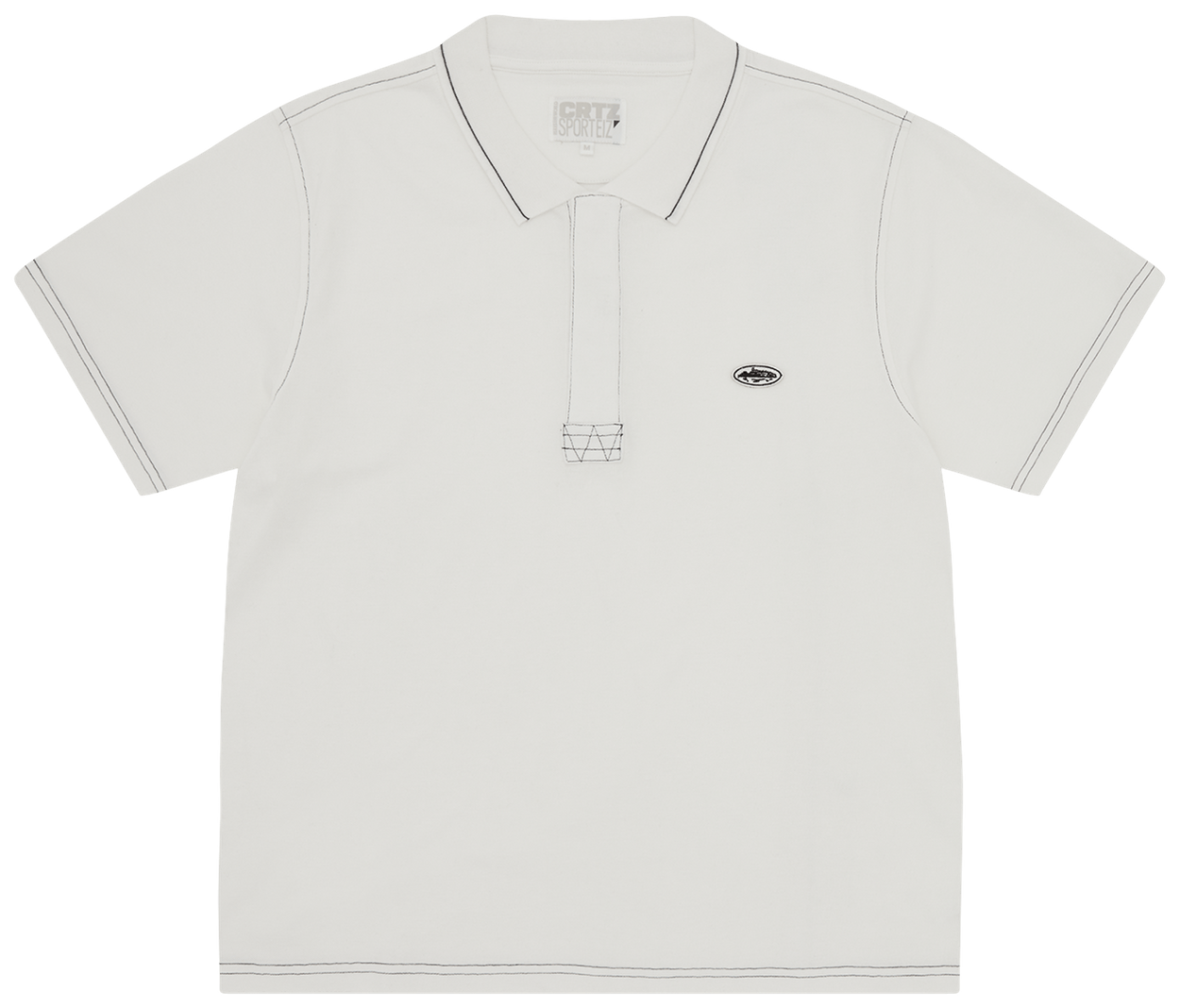 Corteiz Island Polo Cream