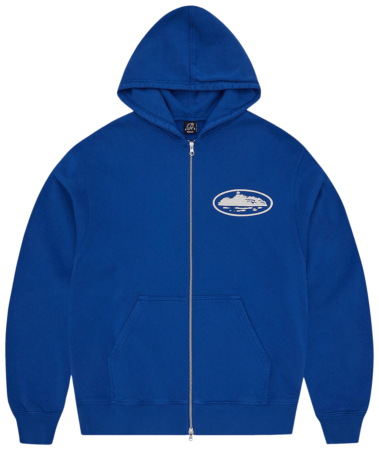 Corteiz Island Puff Print Tracksuit Washed Royal