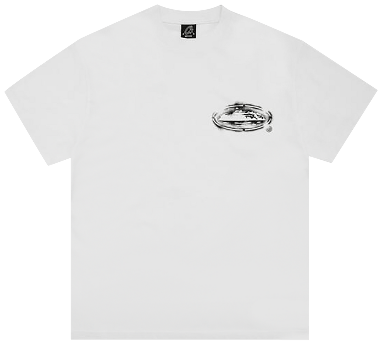 Corteiz Island Stencil Tee New Blank White