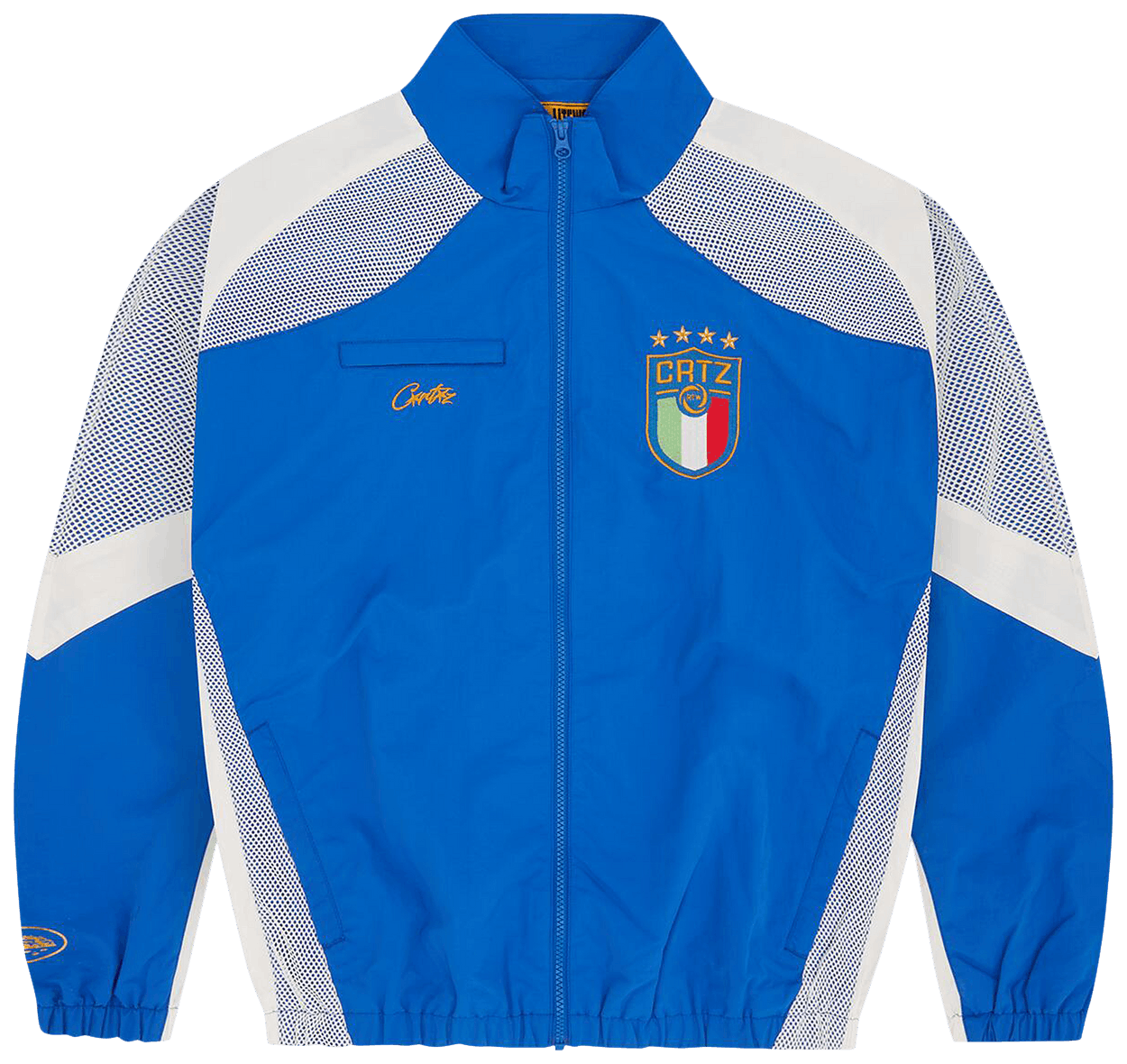 Corteiz Italia Shuku Jacket Blue/White