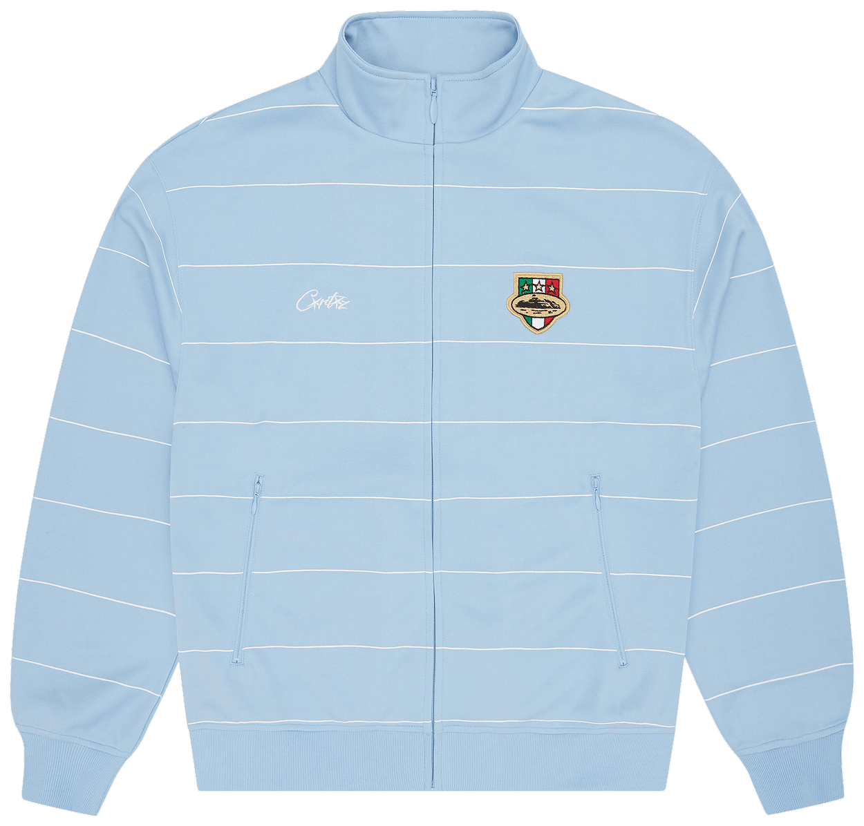 Corteiz Italia Track Jacket Baby Blue