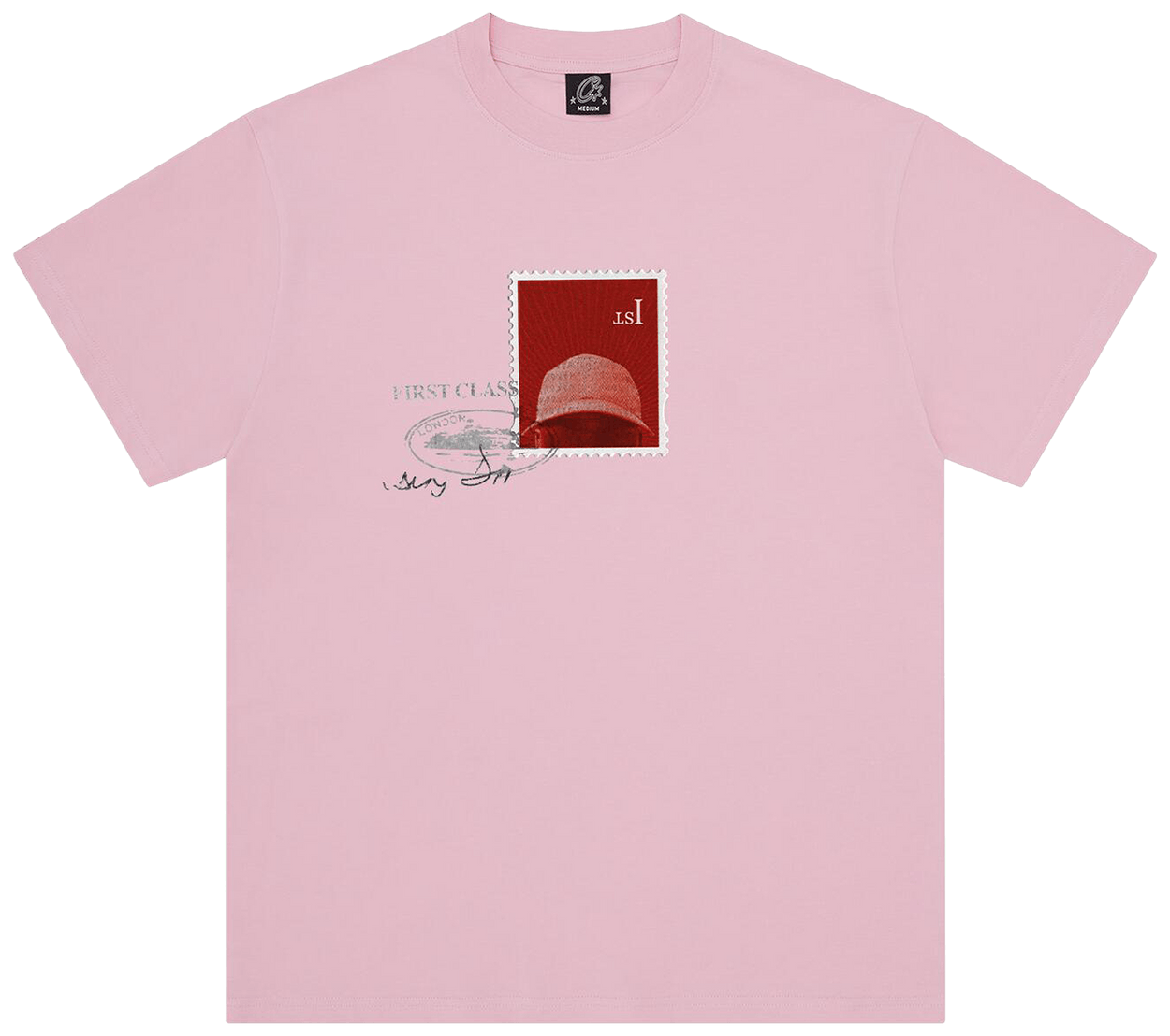 Corteiz Konnichiwa 10th Anniversary Tee Pink
