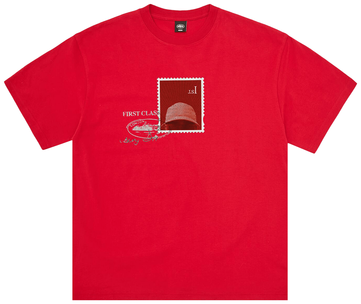Corteiz Konnichiwa 10th Anniversary Tee Red