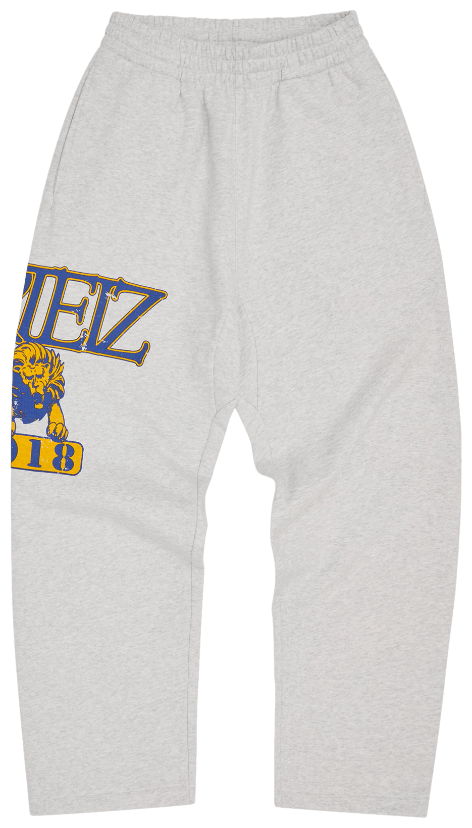 Corteiz Lion Open Hem Sweatpant Light Heather