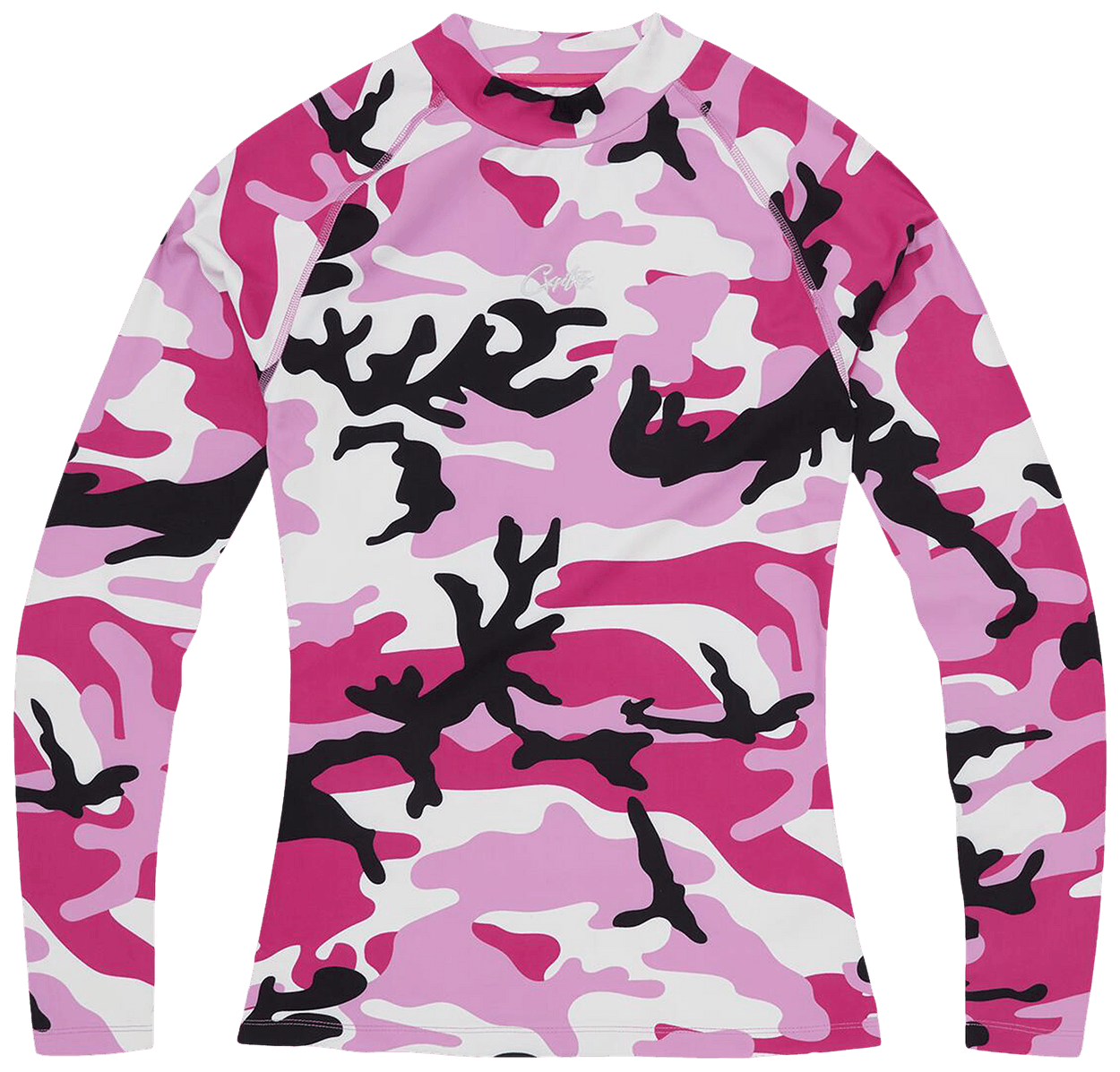 Corteiz Litework Compression Top Pink Camo