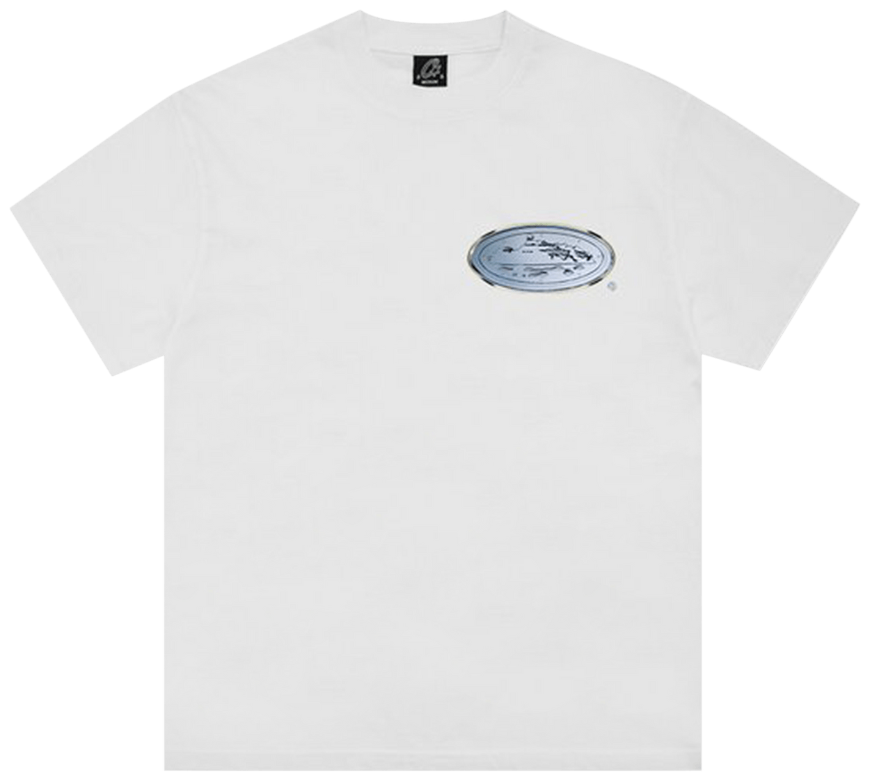 Corteiz Medallion Tee New Blank White